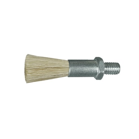 Gordon Brush 1" D Body, Horsehair Fill, .125" Orifice, Male Thread, Flow Thru Brush 901715HH